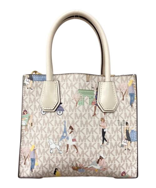 MICHAEL KORS（マイケル・コース）MICHAEL KORS (マイケル・コース) 2WAYバッグ ベージュの古着・服飾アイテム