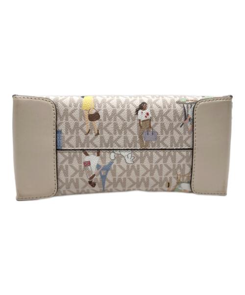 MICHAEL KORS（マイケル・コース）MICHAEL KORS (マイケル・コース) 2WAYバッグ ベージュの古着・服飾アイテム