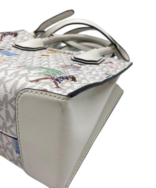 MICHAEL KORS（マイケル・コース）MICHAEL KORS (マイケル・コース) 2WAYバッグ ベージュの古着・服飾アイテム