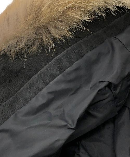 CANADA GOOSE（カナダグース）CANADA GOOSE (カナダグース) CARSON PARKA FF ブラック サイズ:Mの古着・服飾アイテム