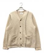 KUONクオン）の古着「Multi Patterned Cardigan」｜ベージュ