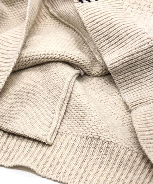 KUON（クオン）KUON (クオン) Multi Patterned Cardigan ベージュ サイズ:Lの古着・服飾アイテム