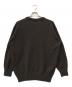 Phlannel (フランネル) Wool Yak V-neck Knit ブラウン サイズ:3：14000円