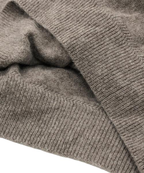 Phlannel（フランネル）Phlannel (フランネル) WOOL YAK TURTLENECK KNIT ブラウン サイズ:3の古着・服飾アイテム