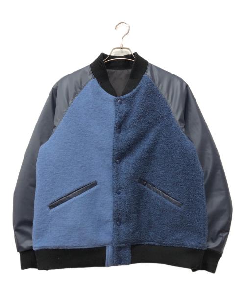 KUON（クオン）KUON (クオン) ブルゾン ネイビー サイズ:Lの古着・服飾アイテム