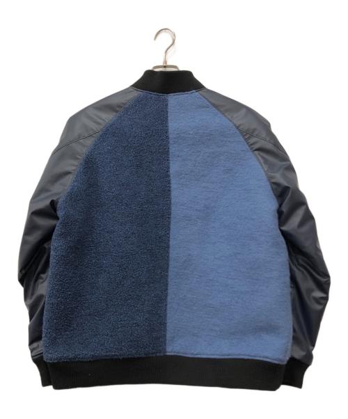 KUON（クオン）KUON (クオン) ブルゾン ネイビー サイズ:Lの古着・服飾アイテム