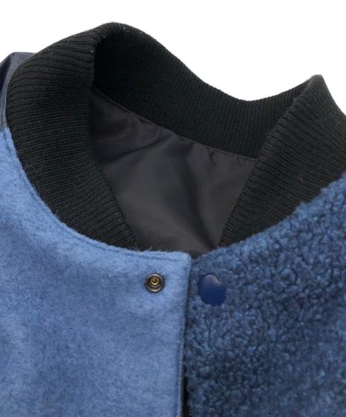 KUON（クオン）KUON (クオン) ブルゾン ネイビー サイズ:Lの古着・服飾アイテム