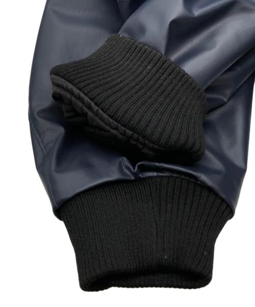 KUON（クオン）KUON (クオン) ブルゾン ネイビー サイズ:Lの古着・服飾アイテム