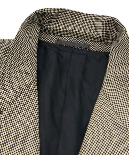 COMME des GARCONS HOMME（コムデギャルソン オム）COMME des GARCONS HOMME (コムデギャルソン オム) 千鳥柄3Bジャケット ブラウン サイズ:Sの古着・服飾アイテム