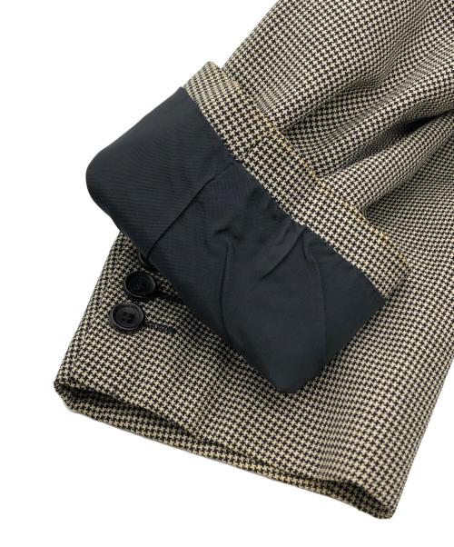 COMME des GARCONS HOMME（コムデギャルソン オム）COMME des GARCONS HOMME (コムデギャルソン オム) 千鳥柄3Bジャケット ブラウン サイズ:Sの古着・服飾アイテム