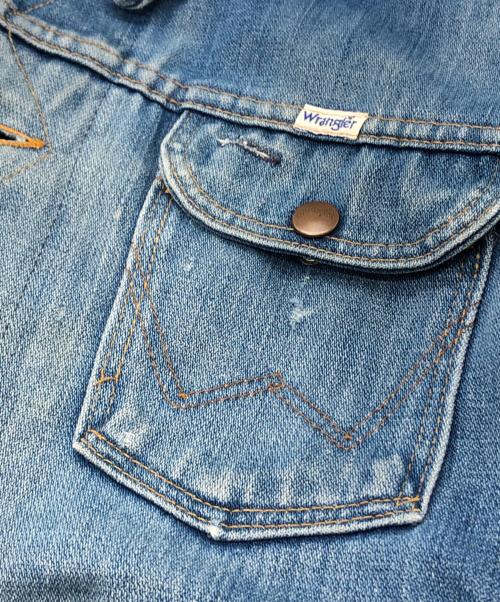 Wrangler（ラングラー）Wrangler (ラングラー) デニムジャケット インディゴ サイズ:48の古着・服飾アイテム