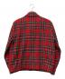 BROOKS BROTHERS (ブルックスブラザーズ) Harris Tweed (ハリスツイード) 胡桃ボタンチェックジャケット レッド サイズ:M：12000円