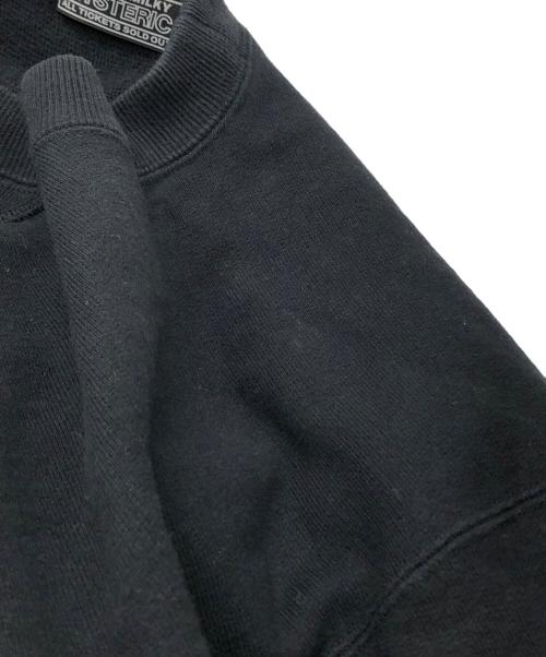 Hysteric Glamour（ヒステリックグラマー）Hysteric Glamour (ヒステリックグラマー) SUPER SOUND ヘビーウェイトスウェット ブラック サイズ:Lの古着・服飾アイテム