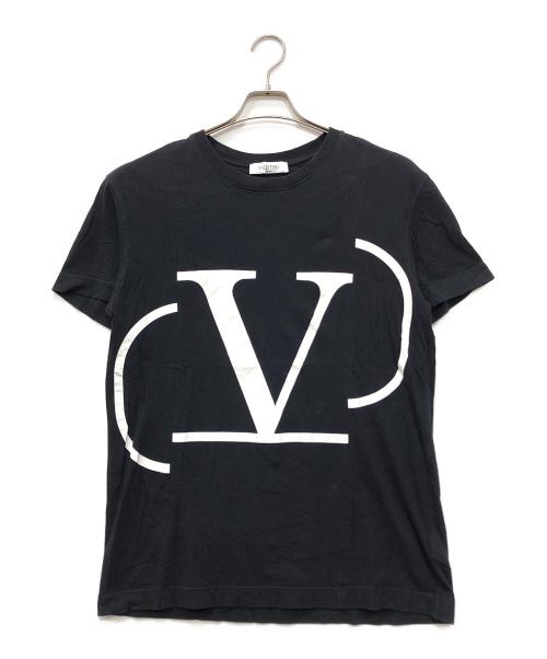 VALENTINO（ヴァレンティノ）VALENTINO (ヴァレンティノ) プリントTシャツ ブラック サイズ:Sの古着・服飾アイテム