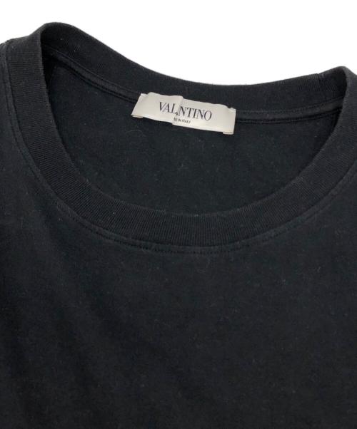 VALENTINO（ヴァレンティノ）VALENTINO (ヴァレンティノ) プリントTシャツ ブラック サイズ:Sの古着・服飾アイテム