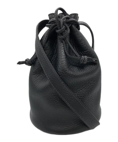 COACH（コーチ）COACH (コーチ) レザー巾着ショルダーバッグ ブラック サイズ:下記参照の古着・服飾アイテム