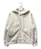 Champion×N.HOOLYWOODチャンピオン×エヌ ハリウッド）の古着「スナップフーデッドスウェットシャツ」｜グレー