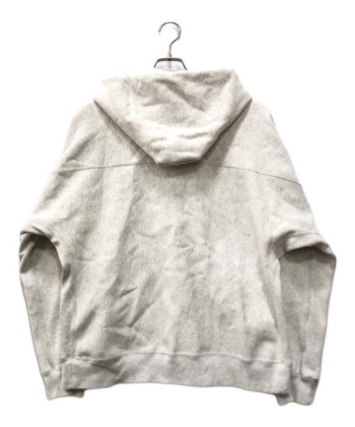 Champion（チャンピオン）Champion (チャンピオン) N.HOOLYWOOD (エヌ ハリウッド) スナップフーデッドスウェットシャツ グレー サイズ:Mの古着・服飾アイテム