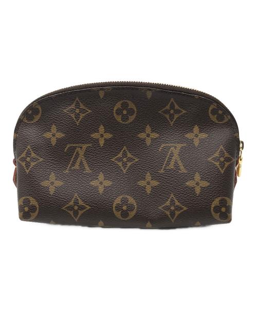 LOUIS VUITTON（ルイ ヴィトン）LOUIS VUITTON (ルイ ヴィトン) コスメポーチ ブラウンの古着・服飾アイテム