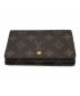 LOUIS VUITTON（ルイ ヴィトン）の古着「2つ折り財布」｜ブラウン