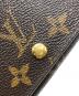 中古・古着 LOUIS VUITTON (ルイ ヴィトン) 2つ折り財布 ブラウン：15000円