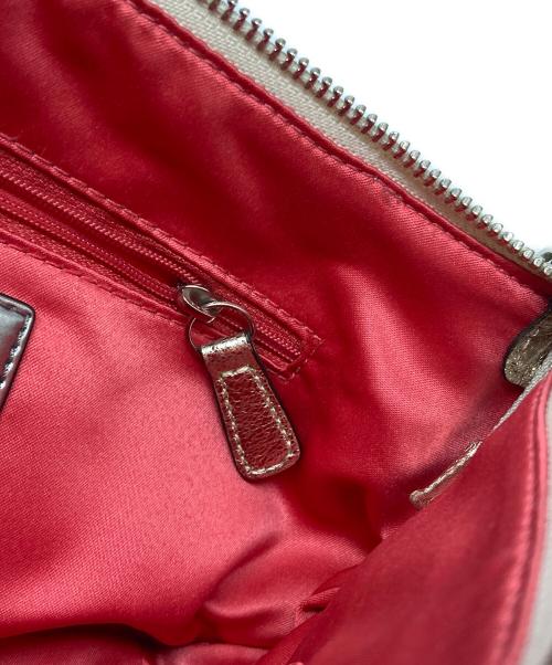 COACH（コーチ）COACH (コーチ) ポピーシグネチャーワンショルダーバッグ ベージュ サイズ:下記参照の古着・服飾アイテム