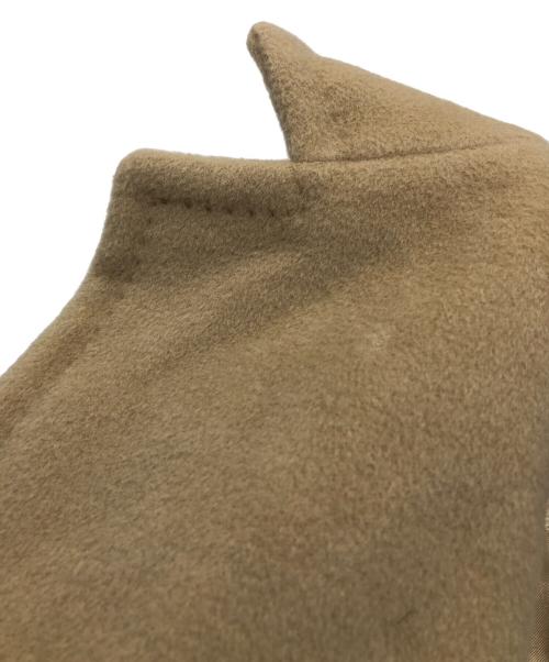 MaxMara（マックスマーラ）MaxMara (マックスマーラ) カシミヤ混ウールダブルコート ベージュ サイズ:38の古着・服飾アイテム