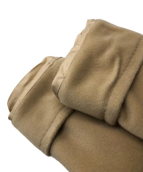 MaxMara（マックスマーラ）MaxMara (マックスマーラ) カシミヤ混ウールダブルコート ベージュ サイズ:38の古着・服飾アイテム