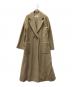 MaxMara（マックスマーラ）の古着「カシミヤ混ウールダブルコート」｜ベージュ