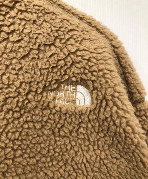 THE NORTH FACE（ザ ノース フェイス）THE NORTH FACE (ザ ノース フェイス) リバーシブル エクストリームパイル フリースカーディガン ベージュ サイズ:Lの古着・服飾アイテム