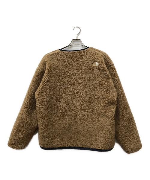 THE NORTH FACE（ザ ノース フェイス）THE NORTH FACE (ザ ノース フェイス) リバーシブル エクストリームパイル フリースカーディガン ベージュ サイズ:Lの古着・服飾アイテム