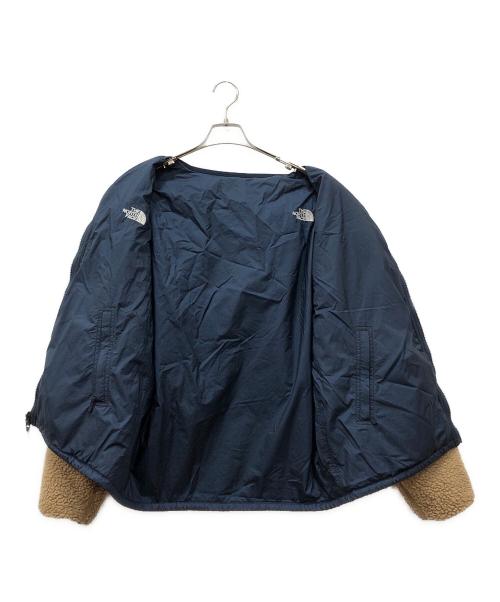 THE NORTH FACE（ザ ノース フェイス）THE NORTH FACE (ザ ノース フェイス) リバーシブル エクストリームパイル フリースカーディガン ベージュ サイズ:Lの古着・服飾アイテム