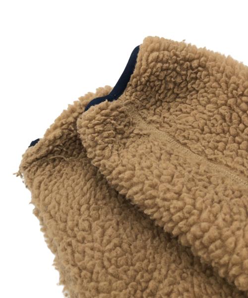 THE NORTH FACE（ザ ノース フェイス）THE NORTH FACE (ザ ノース フェイス) リバーシブル エクストリームパイル フリースカーディガン ベージュ サイズ:Lの古着・服飾アイテム