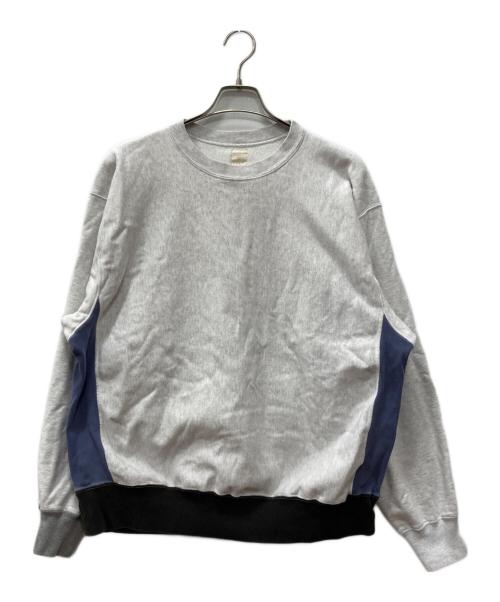 BLURHMS（ブラームス）blurhms (ブラームス) 柿乃葉 スウェット グレー サイズ:Lの古着・服飾アイテム