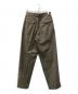 ISSEY MIYAKE MEN (イッセイミヤケメン) ウールテーパードパンツ ベージュ サイズ:M：18000円