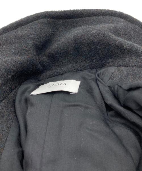 CIOTA（シオタ）CIOTA (シオタ) Pea Coat ブラック サイズ:Lの古着・服飾アイテム