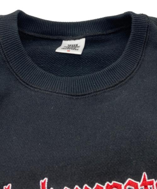 BlackEyePatch（ブラックアイパッチ）BlackEyePatch (ブラックアイパッチ) ロゴスウェット ブラック サイズ:Mの古着・服飾アイテム