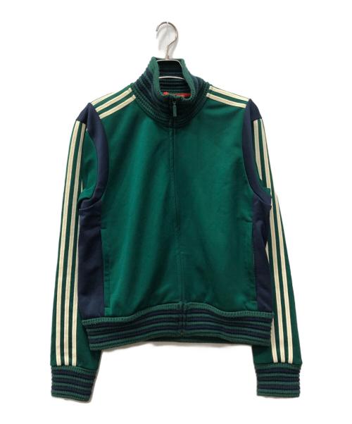 adidas（アディダス）adidas (アディダス) WALES BONNER (ウェールズボナー) トラックジャケット グリーン サイズ:2XOの古着・服飾アイテム