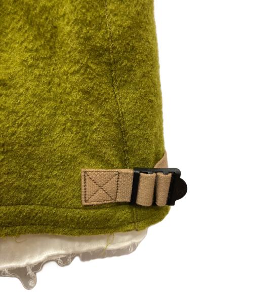 ANCELLM（アンセルム）ANCELLM (アンセルム) SHRINK WOOL LAYERING JACKET グリーン サイズ:1の古着・服飾アイテム