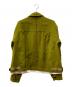 ANCELLM (アンセルム) SHRINK WOOL LAYERING JACKET グリーン サイズ:1：40000円