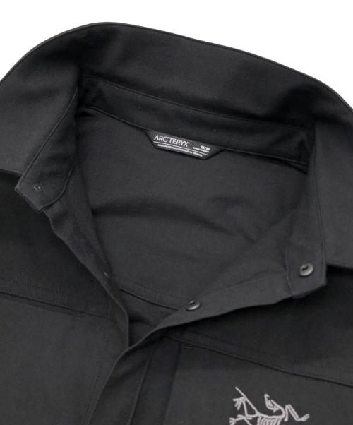 ARC'TERYX（アークテリクス）ARC'TERYX (アークテリクス) Cronin Cotton Overshirt ブラック サイズ:Mの古着・服飾アイテム