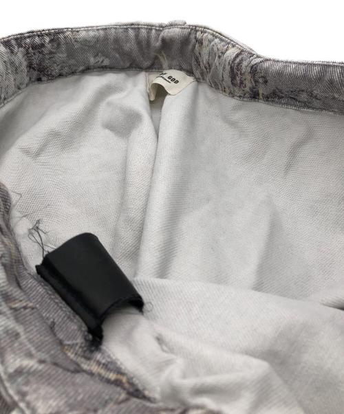 Fear Of God（フィア・オブ・ゴッド）FEAR OF GOD (フィア・オブ・ゴッド) ツリーデザインデニムパンツ グレー サイズ:Mの古着・服飾アイテム