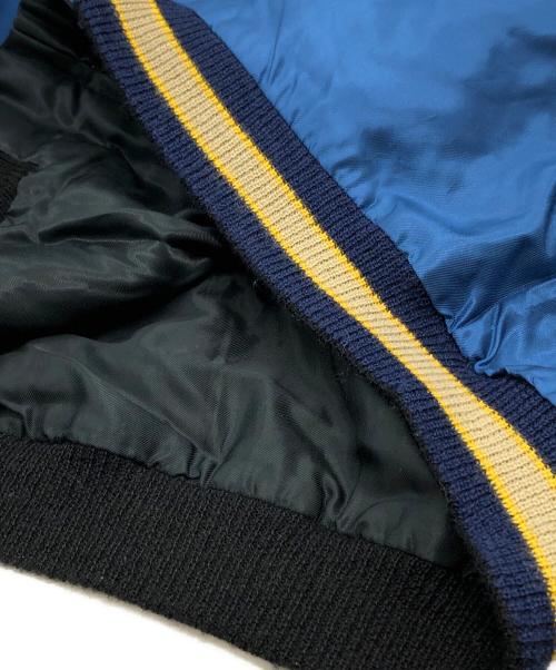 BEAMS（ビームス）BEAMS (ビームス) TAILOR 東洋 (テーラー東洋) スカジャン ブルー サイズ:Mの古着・服飾アイテム