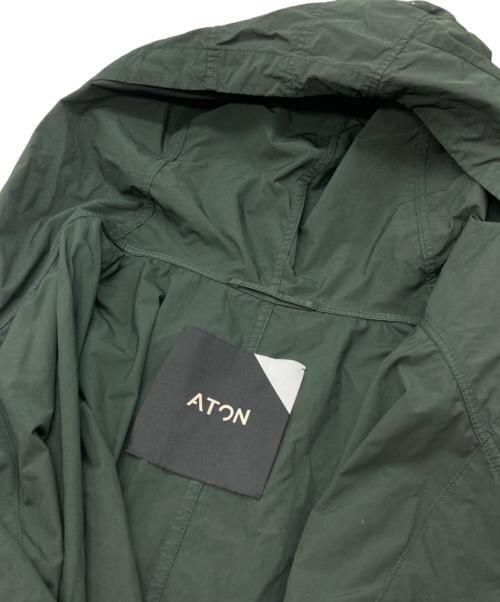 ATON（エイトン）ATON (エイトン) NATURAL DYE AIR VENTILE UNISEX グリーン サイズ:02の古着・服飾アイテム