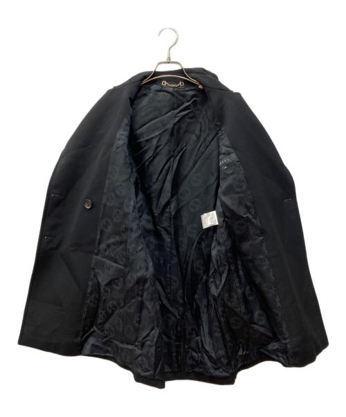 GUCCI（グッチ）GUCCI (グッチ) ダブルコート ブラック サイズ:Mの古着・服飾アイテム