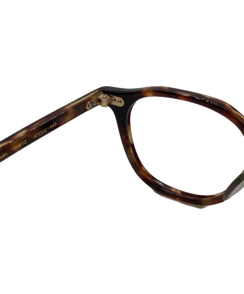 EYEVAN（アイヴァン）EYEVAN (アイヴァン) 伊達眼鏡 ブラウンの古着・服飾アイテム