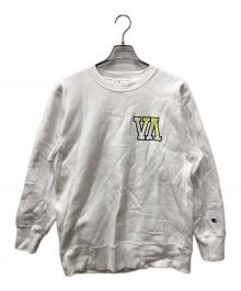 VA×Champion（ヴイエー×チャンピオン）の古着「C/N SWEAT」｜ホワイト