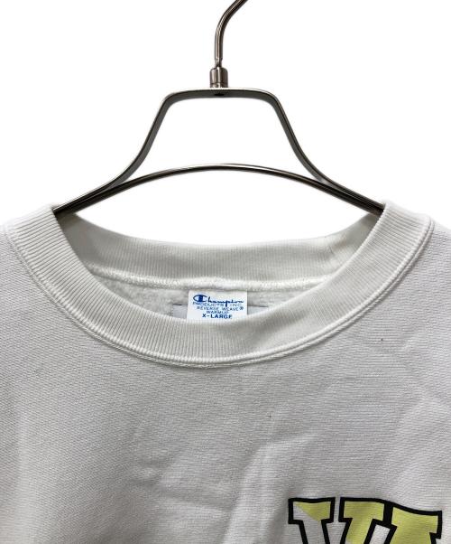 VA（ヴイエー）VA (ヴイエー) Champion (チャンピオン) C/N SWEAT ホワイト サイズ:XLの古着・服飾アイテム