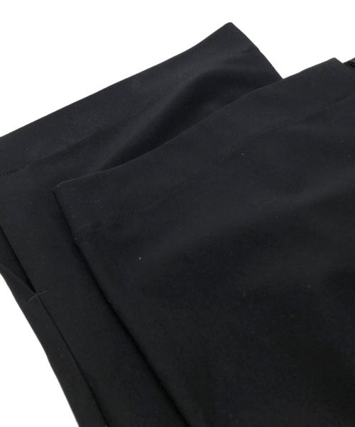 Curensology（カレンソロジー）Curensology (カレンソロジー) 25SSハイテンションフレアパンツ ブラック サイズ:38の古着・服飾アイテム