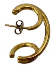 CHARLOTTE CHESNAIS（シャルロットシェネ）の古着「フープピアス」｜ゴールド